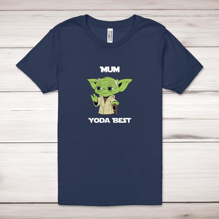 Mum Yoda Best Adult T-Shirt