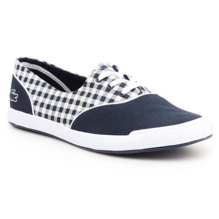 Lacoste Womens Lancelle Lace 3 EYE 216 1 SPW Shoes - Navy Blue