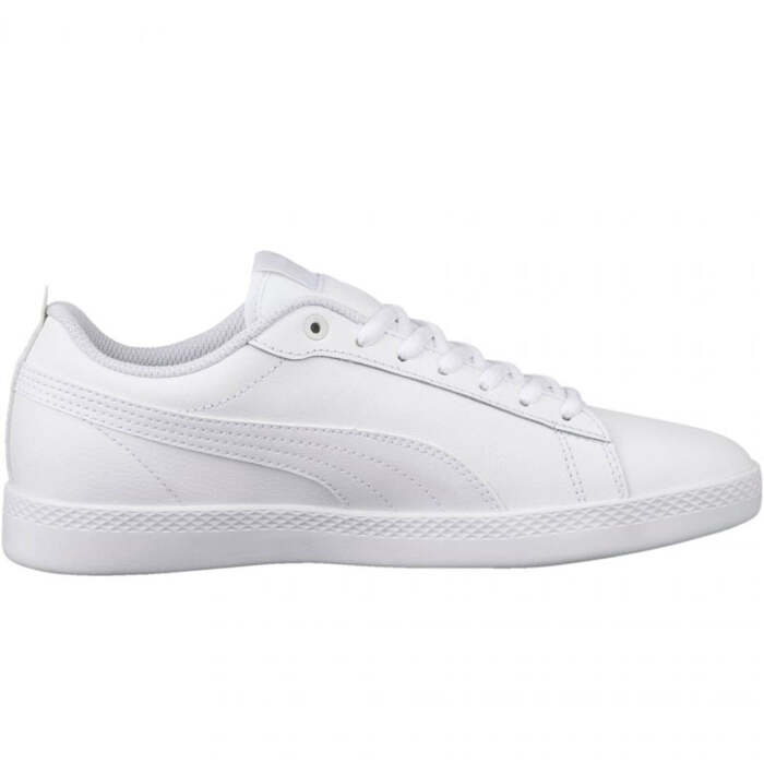 Puma Womens Smash V2 LW Shoes - White