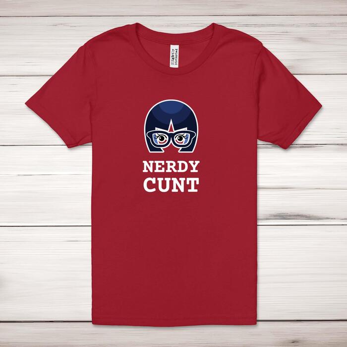 Nerdy Cunt Adult T-Shirt