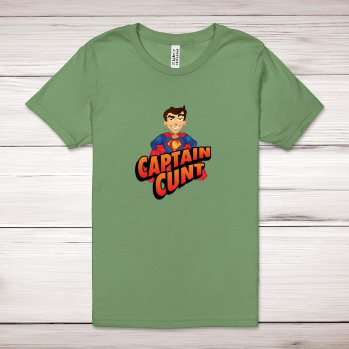 Captain Cunt Adult T-Shirt