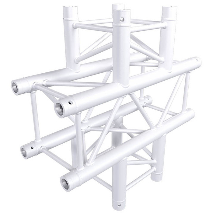 Contestage Quatro290 50mm Truss 4 Way Cross -ÿWhite
