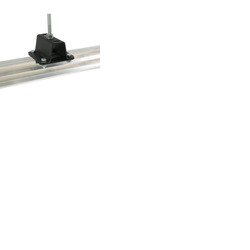 Doughty Studio Rail 80 Ceiling Bracket - 50mm With Rail Clamps