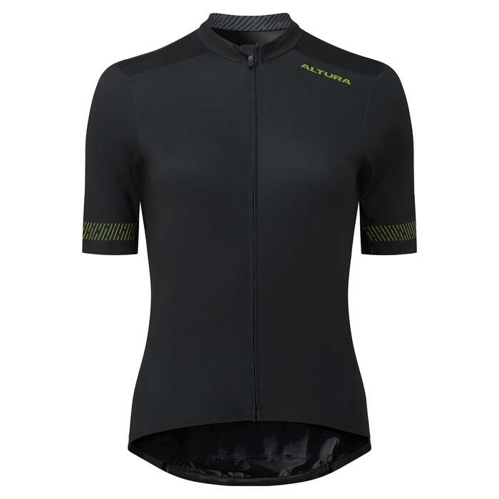 Icon Women's Short Sleeve Cycling Jersey | 12 | Bold Look & High Performance | Anti-Odour & Cooling Fabric | 3 Rear Pockets | Altura