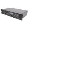 1 to 2 Zone 100V Mixer Amplifier with Media Player Bluetooth USB SD Card 240W