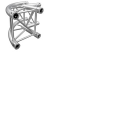 Global Truss F34 PL 90 Degree Round Corner Quad Trussing 50mm