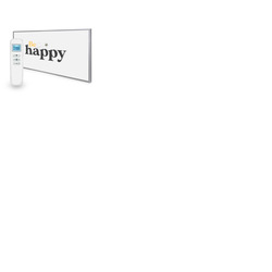 595x1195 Be Happy Quote Nexus Wi-Fi Infrared Heating Panel 700W - Electric Wall Panel Heater