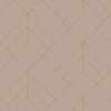 Sander Geometric Blush / Gold Wallpaper Fine Decor FD26548