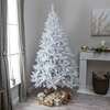 Hatfield Artificial White PVC Christmas Tree 6FT, 7FT, 7ft (2. 1m)