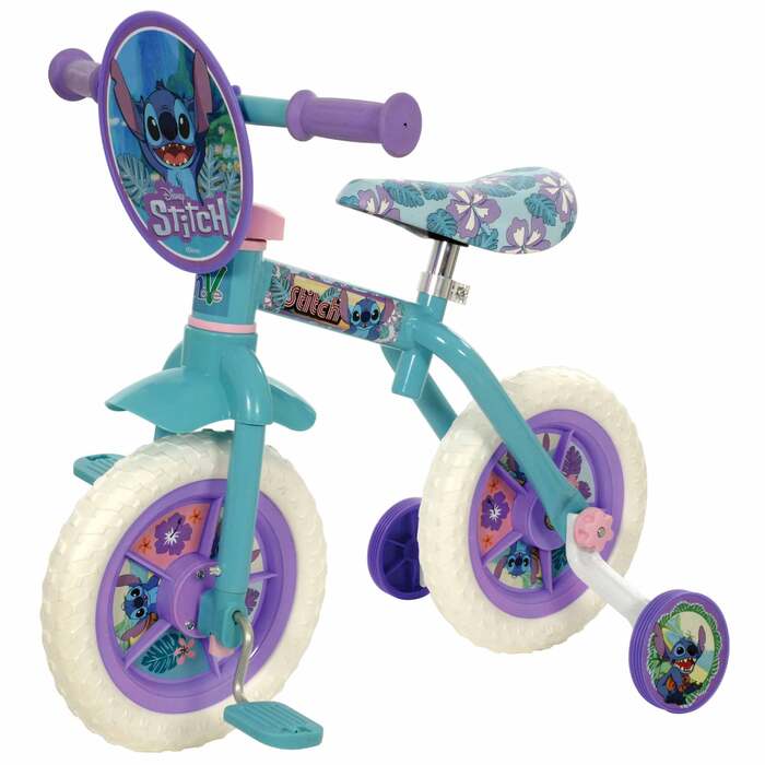 Stitch 2-in-1 10" Wheel Size Training Bike