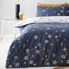 Polycotton Scandi Navy Floral