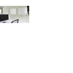 Frameless Magnetic Whiteboard, Rounded Corners