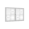 Tradition Double Door Outdoor Noticeboard