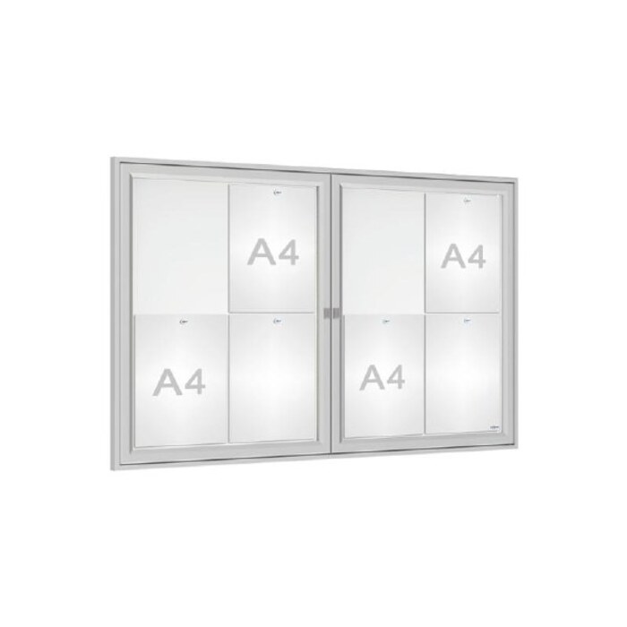 Tradition Double Door Outdoor Noticeboard