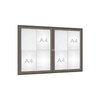 Tradition Double Door Outdoor Noticeboard