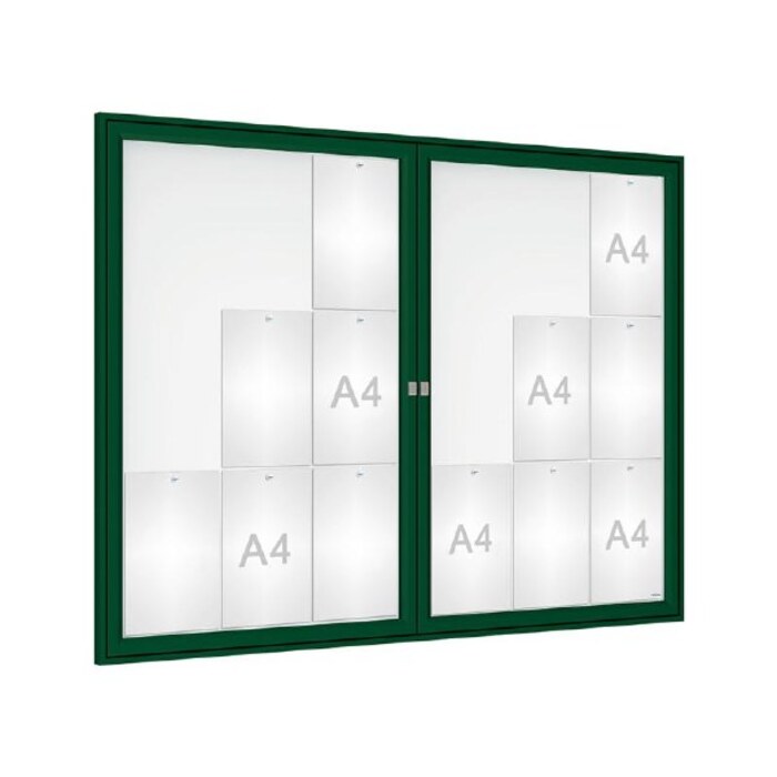 Tradition Double Door Outdoor Noticeboard