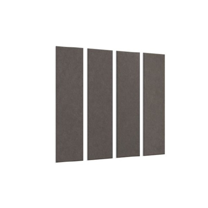 Acoustic Wall Panels 120 x 30cm, Pack of 4