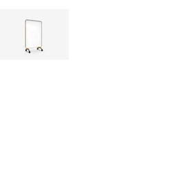 Frame Mobile Glass Writing Board