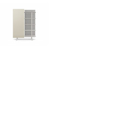 A08 Mobile Shelving Unit with Glass Writing Board