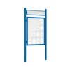 Premium Post Mounted Outdoor Noticeboard