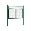 Premium Post Mounted Outdoor Noticeboard