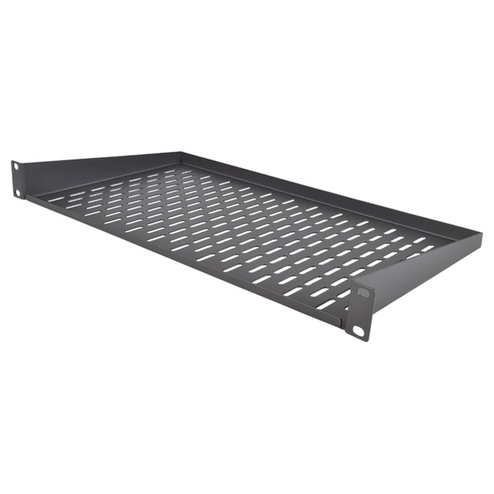 19" Vented Rack Shelf Tray Flight Case Mountable - 1U