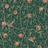 William Morris At Home Bird & Pomegranate Wallpaper Deep Green 124260