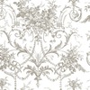Laura Ashley Tuileries Wallpaper Dark Dove Grey 130111