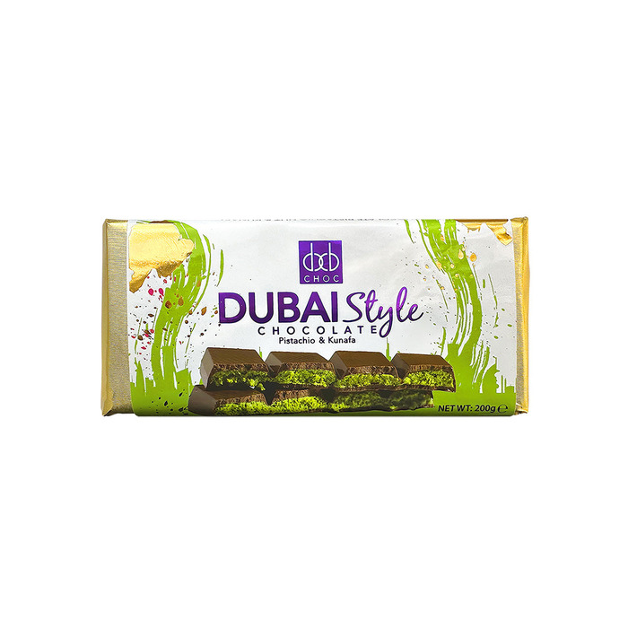 DUBAI STYLE CHOCOLATE BAR (200g)