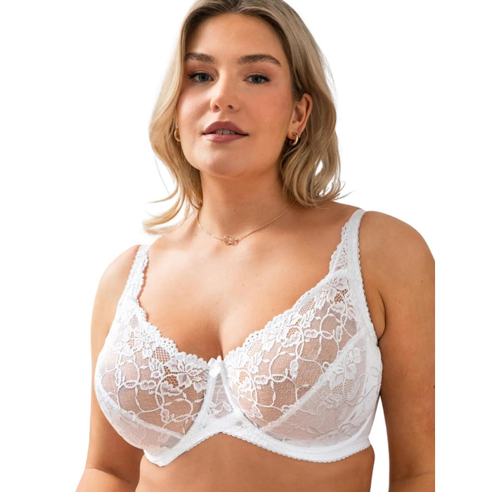 Charnos Rosalind Full Cup Bra - White - 36B