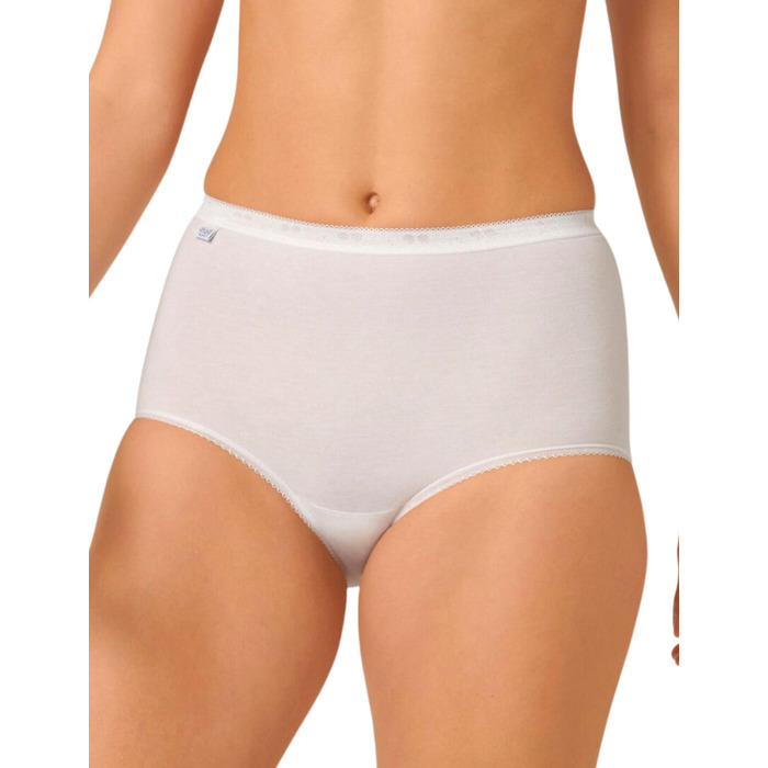 Sloggi Basic+ Maxi Brief 3 Pack - White - M - 12