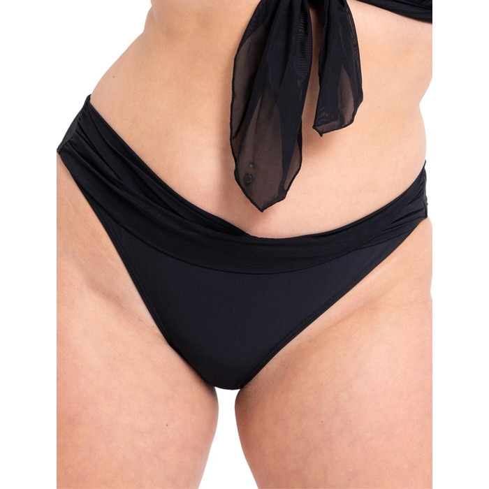 Curvy Kate Wrapsody Bikini Brief - Black - L - 14