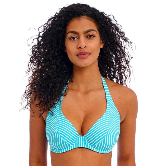 Freya Jewel Cove Underwired Halter Bikini Top