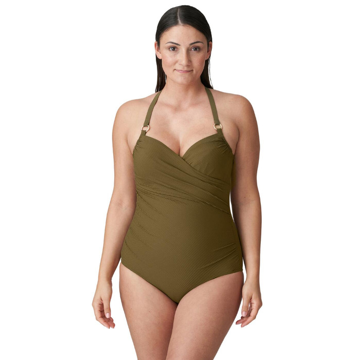 Prima Donna Sahara Control Swimsuit - Olive - 32E