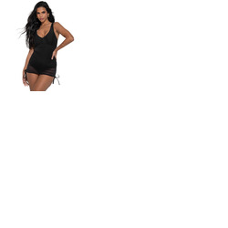 Pour Moi Dubai Adjustable Tummy Control Skirted Swimsuit