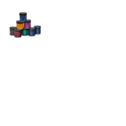Hand Painted Shoe Cream, Blue