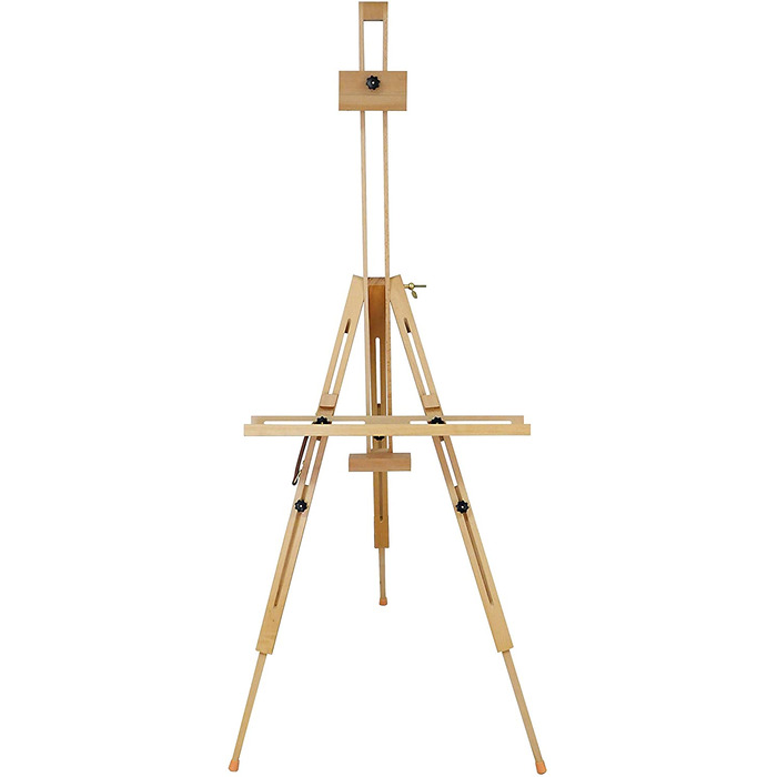 Exerz Field Easel Wooden Tripod Portable Foldable - Beech Wood - Max Height up to 191cm
