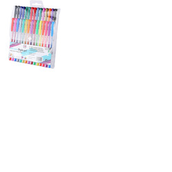 Exerz 30pcs gel pens in a wallet