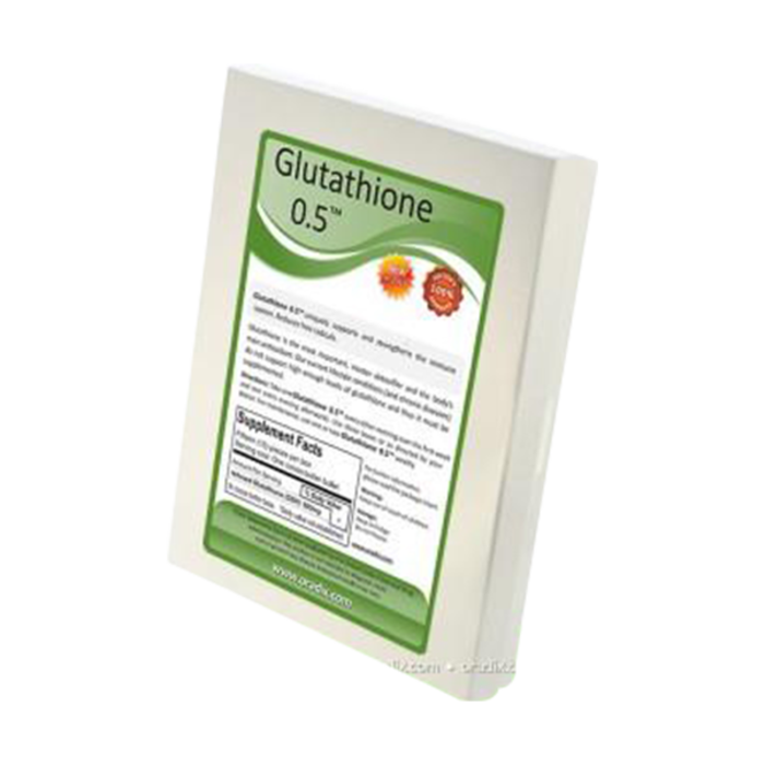 Oradix Glutathione 0. 5 Reduced (active) Glutathione, 500mg per suppository