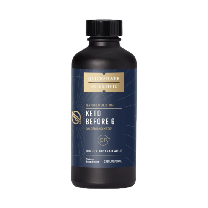 Keto before 6 - Quicksilver Scientific - Liposomal 100ml