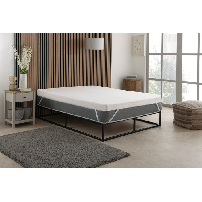 Memory Foam Topper with CoolMax Zip Cover - 1-inch (2. 5cm), 2-inch (5cm) and 3-inch (7. 5cm) Deep