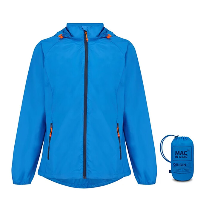 Mac in a Sac Origin 2 Waterproof Jacket Ocean 2XL