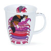 Dunoon Sleepy Cats Nevis Mug Pink