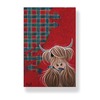 McMoo Tea Towel Tartan Paint