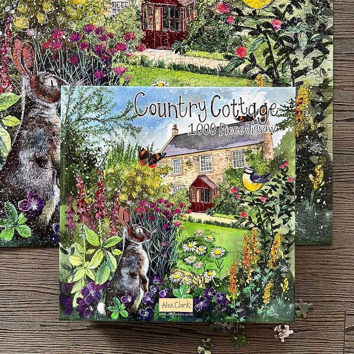 Alex Clark Country Cottage 1000pc Jigsaw Puzzle