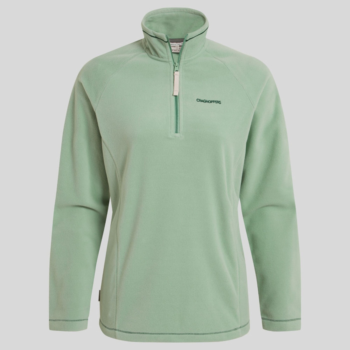 Craghoppers Women's Miska VI Half Zip Fleece Pale Pistachio 16