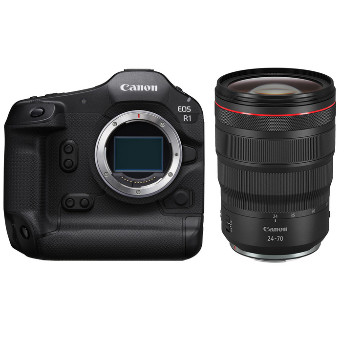 Canon EOS R1 Mirrorless Camera with RF 24-70mm f/2. 8L IS USM Lens
