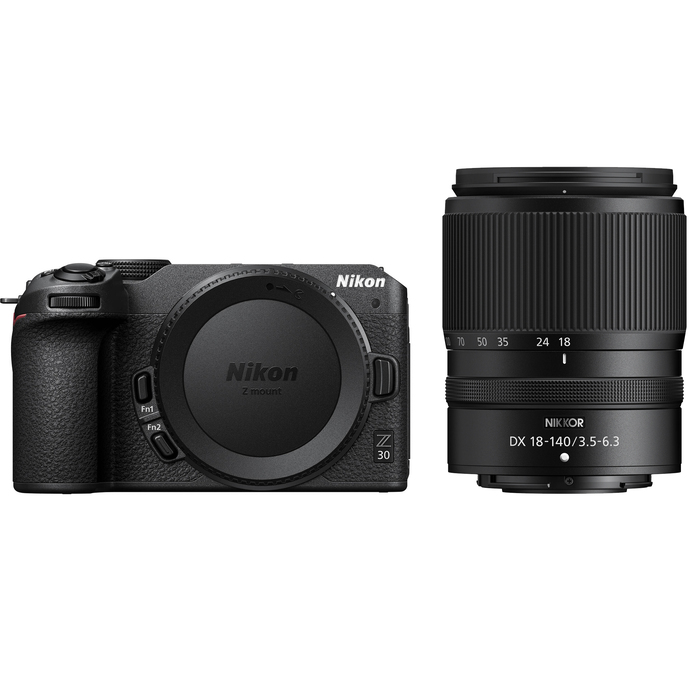 Nikon Z30 Mirrorless Camera with Z DX 18-140mm f/3. 5-6. 3 VR Lens