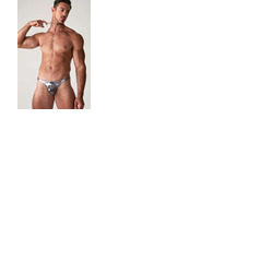 TEAMM8 Chrome Micro Thong - Mercury