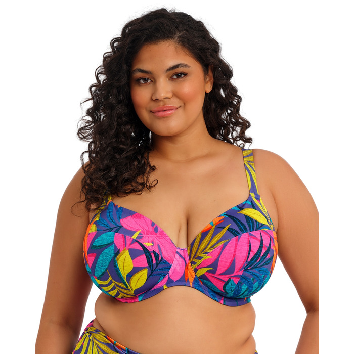 Elomi Porto Rafti Underwired Plunge Bikini Top